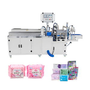 Máquina Automática para Empacar Toallas Sanitarias con Embolsado Impulsado por Servomotor y Cortador <span class=keywords><strong>de</strong></span> Alta Dureza D2 - Product Image 1