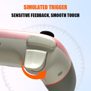 Tùy Chỉnh Thiết Kế Logo Bt/2.4Ghz Đa-Nền Tảng Chơ<span class=keywords><strong>i</strong></span> Game Gamepad Phím Đ<span class=keywords><strong>i</strong></span>ều Khiển Không Dây Trò Chơ<span class=keywords><strong>i</strong></span> Đ<span class=keywords><strong>i</strong></span>ều Khiển Cho Chuyển Đổ<span class=keywords><strong>i</strong></span> PC Máy Tính - Product Image 2