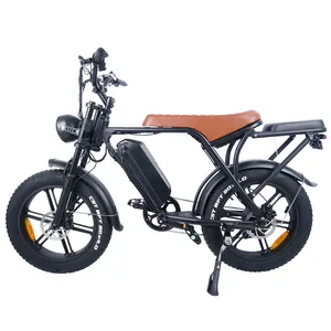 US EU Warehouse 48v 15ah 250w 750w E-Bike mit doppelter Voll federung Ebike Mountain Fat Bike Elektro fahrrad E Bike OUXI V8
