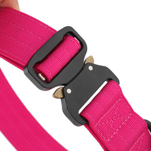 Nhà sản xuất sản phẩm thú cưng, vòng cổ chó bằng cao su trơn, có thể tùy chỉnh, với khóa kim loại chắc chắn để huấn luyện - Product Image 3