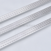 Barra Espaciadora de Aluminio de Alta Pureza Soldada sin Costuras, Anti-UV, Anti-Corrosión, para Ventanas, Puertas, Muros Cortina, Vidrio Aislante