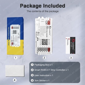 Thông minh gledopto Apple HomeKit <span class=keywords><strong>Amazon</strong></span> Google 20A vấn đề Giao thức rgbcct <span class=keywords><strong>Led</strong></span> điều khiển cho đèn <span class=keywords><strong>LED</strong></span> với ukca giấy chứng nhận - Product Image 3