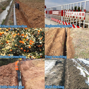 Cáp nông nghiệp đào rãnh Máy đào rãnh máy gắn kết chuỗi diitching máy cầm tay chuỗi đào hầm cho trang trại - Product Image 6