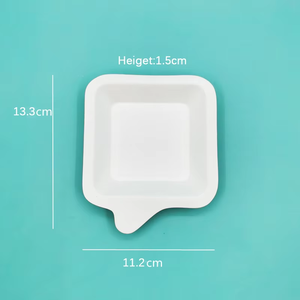 Pfas-miễn phí mía bánh khay thân thiện với môi phân hủy sinh học bã mía sinh nhật tấm dùng một lần món ăn nhỏ cho Đảng Bộ đồ ăn - Product Image 5