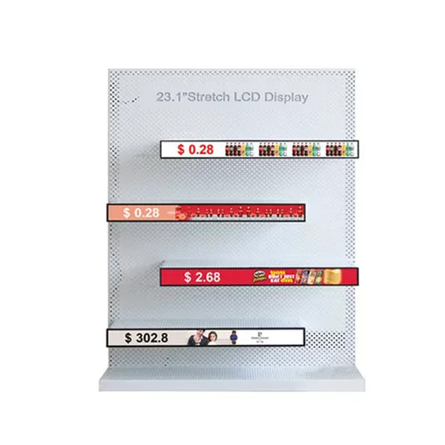 Supermarket Grocery Store Smart LCD LED Screen AD Player Signage Digital Shelf Edge Display Shelf Talker