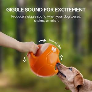 Juguete Interactivo para Mascotas AFP, Juego de Tirar la Cuerda al Aire Libre, Juguete de Buscar con 2 Asas, Juguete de Pelota para Perros con Sonido, para Perros Medianos y Grandes - Product Image 2