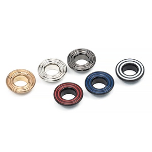 Œillets métalliques personnalisés avec logo d'usine, en acier inoxydable de 3 mm, 4 mm, 5 mm pour vêtements - Product Image 1