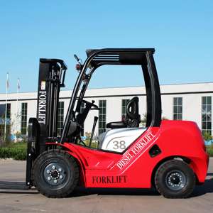 Chariot élévateur diesel personnalisé Donggang 1,5-5 tonnes, hauteur de levage sur mesure, service OEM, expédition mondiale pour toutes les utilisations en extérieur - Product Image 4