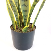 Bonsaï artificiel en plastique de haute qualité, plante décorative sansevieria