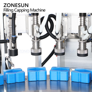 Máquina Automática Rotativa Monobloque ZONESUN ZS-AFC42P para Llenado al Vacío, Sellado y Tapado de Botellas de Vidrio para Cosméticos y Perfumes - Product Image 3