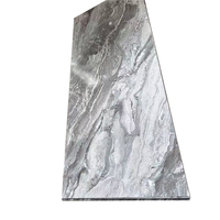 Panneau de marbre UV imperméable Panneau mural en PVC Panneau UV Feuille de marbre PVC