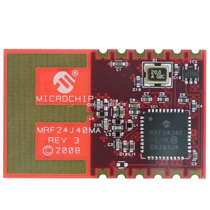 ใหม่และเป็นของแท้ MRF24J40MAT-I/RM RF TXRX MOD 802.15.4 TH SMD RF และโมดูลรับส่งสัญญาณไร้สาย/RF และโมเด็ม - Product Image 1