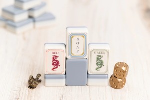 Nuevo Juego de Fichas Hampton Azules de 3 Capas de 2026 de la Fábrica Mahjong, Fichas de Mahjong Americanas Personalizadas para Entretenimiento - Product Image 3