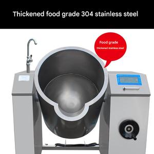 Olla <span class=keywords><strong>de</strong></span> cocina industrial extra grande para la preparación <span class=keywords><strong>de</strong></span> sopa a granel para reuniones familiares o eventos especiales - Product Image 3