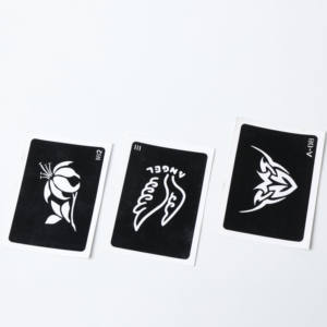 Personalizado ahueca hacia fuera el oro <span class=keywords><strong>Henna</strong></span> pegatina aerógrafo tatuaje plantillas reutilizables cuerpo arte tatuaje plantilla molde pegatina - Product Image 6