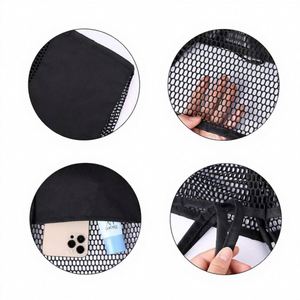 Bolso de playa de malla con logo personalizado, bolso de hombro de ganchillo suave informal de verano para mujer, bolso de compras para mujer, bolso de viaje para natación - Product Image 3