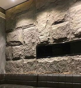 Pannelli in Pietra Dimensionale di Facile Installazione per Design Paesaggistico, Pannello in Pietra 3D in PU per Decorazione Murale Moderna - Product Image 5