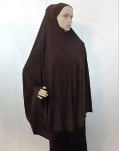 Commercio all'ingrosso donna musulmana jilbab khimar lungo amira hijab khimar