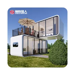 Factory price 2023 amazing new design space capsule tiny homes prefab house villa hotel motel with bathroom