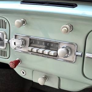 2 Stuks Dashboardknoppen 5Mm Passen Op De Ruitenwisserschakelaar. Aluminium In Chroom Compatibel Met Vw Type 3 Kever/Bug Karmann Ghia - Product Image 3