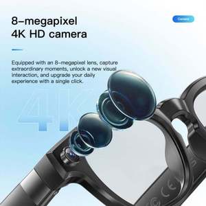 スマートメガネAi写真撮影アンチシェイク写真音声通話SAiメガネAI会話屋外録音用スマートメガネ - Product Image 5