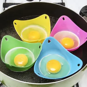 Vendite calde per uso alimentare Silicone cucina uova bracconiere Silicone uova bracconieri per friggitrice ad aria