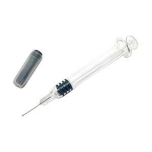 Seringue en verre pré-remplie de 1 ml avec aiguille intégrée, certifiée ISO 11040 CE, disponible pour OEM, avec emballage et impression personnalisés - Product Image 4