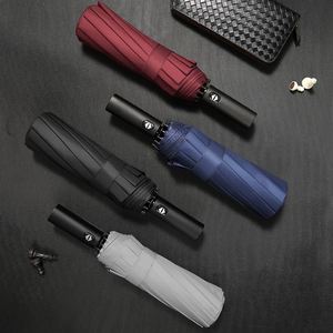 <b>Windproof</b> Waterproof Auto Open Close Portable Travel Xiaomi 3 Folding <b>Umbrella</b> With Long Handle - Product Image 2