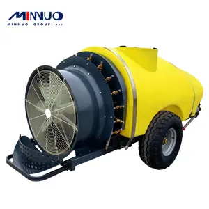 Low noise running trailed blower sprayer of safety guarantee