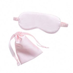 ของขวัญวันแม่ปี 2025 ชุดผ้าปิดตาสำหรับนอนหลับ ผ้าซาติน แบรนด์ส่วนตัว พร้อมโลโก้สั่งทำ - Product Image 3