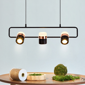 2020 nouvelle conception rose noire or fer luminaires décoratifs salon led <span class=keywords><strong>lustre</strong></span> pendentif lumière - Product Image 2
