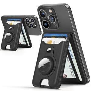 MagSafe <b>Wallet</b> with for Holder Card Holder with Magnetic Stand iPhone 17 <b>RFID</b> <b>Blocking</b> PU Vegan - Product Image 1