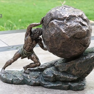 ประติมากรรม <span class=keywords><strong>sisyphus</strong></span> ทองเหลืองทองแดงออกแบบตามสั่งธีมกีฬา megalithic เหนือกาลเวลาสำหรับการแสดงกลางแจ้งและในร่ม - Product Image 1