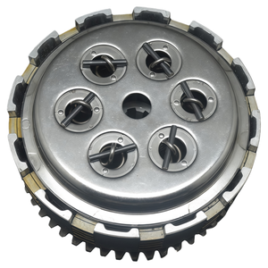 Fabricante y Proveedor de 6 Discos de Fricción y 6 Postes, Piezas de Motocicleta Ax100, Conjunto de Embrague para <span class=keywords><strong>Honda</strong></span> <span class=keywords><strong>Ax</strong></span> <span class=keywords><strong>100</strong></span> - Product Image 1