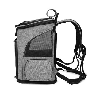 <span class=keywords><strong>Sac</strong></span> <span class=keywords><strong>à</strong></span> <span class=keywords><strong>dos</strong></span> de transport <span class=keywords><strong>pliable</strong></span> étanche pour animal de compagnie, avec fenêtres, maille, respirant, adapté aux petits gabarits, chats - Product Image 6