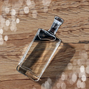 ขวดแก้ววิสกี้วิสกี้วิสกี้เหล้าขวดแก้วพร้อมฝาปิดขนาด500มล. หรูหราออกแบบได้ตามต้องการ - Product Image 4