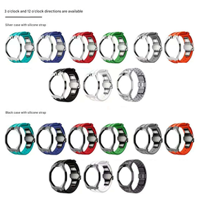 Upro Luxury Stainless Steel <b>Watch</b> Case for -swatch Lépine Mod Kit Royal -pop Style 12 O'clock Crown Pocket <b>Watch</b> Conversion <b>Set</b> - Product Image 5