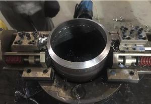 Top-168 OD gắn ra đường kính 50-168mm ống khí nén cắt lạnh Máy vát vỏ sò cắt - Product Image 4