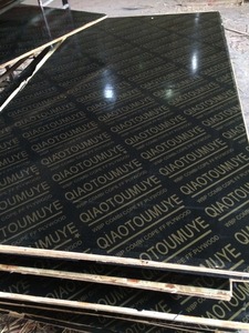 Không thấm nước 4x8ft 12-21mm phim lõi Bạch Dương phải đối mặt với ván ép | tấm ván khuôn bê tông màu nâu - Product Image 4