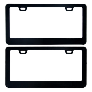 Cadre de <span class=keywords><strong>plaque</strong></span> d'<span class=keywords><strong>immatriculation</strong></span> de voiture personnalisé avec logo US, en plastique durable, vente en gros, décoration extérieure de voiture - Product Image 4