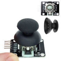 (BSC))KY-023 Modul Joystick XY Dua Sumbu Sensor Tuas Kontrol PS2 Berkualitas Tinggi Nilai 4.9 /5