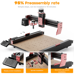 Nueva Máquina de Grabado Láser de Diodo TTC450Pro <span class=keywords><strong>CNC</strong></span> de Alta Potencia con Husillo de 80W para <span class=keywords><strong>Corte</strong></span> de <span class=keywords><strong>Madera</strong></span>/Metal, Conectividad USB/WiFi y Pantalla Táctil de 4.3 Pulgadas - Product Image 5