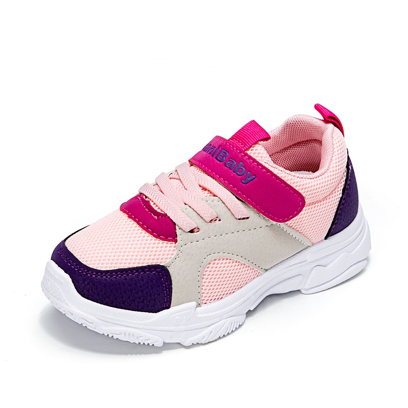2020 новый стиль, модные, по низкой цене, для девочек, беговые кроссовки, детская спортивная обувь