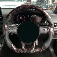 Produsen Setir Mobil Balap Universal Serat Karbon Tempa Grosir Setir untuk Honda CRV