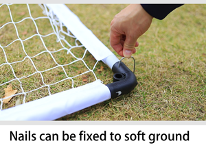 But de football pliable portable en PVC <span class=keywords><strong>KiBi</strong></span>, ensemble de poteaux de but pliables, 90x60cm, facile à plier, entraînement au football, clip pour ballon de football, Xiamen - Product Image 6