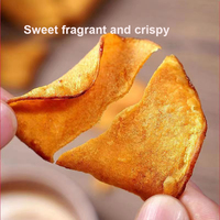 320g Zoete Aardappelchips Fruit Groente Snacks Gedroogde Zoete Aardappel Gebakken Zoete Aardappel