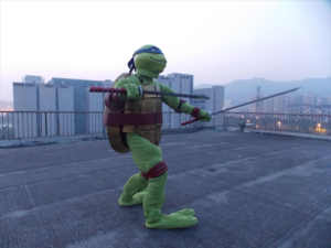 Green Giant <strong>Turtle</strong> Inflatable Jumpsuit for Adults Halloween Cosplay Party Prank - Product Image 6