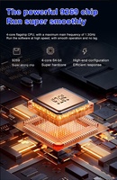 Projecteur Vidéo Intelligent Système 2026 Officiel sous Licence Netflix WiFi 6 BT 1080P 4K Auto Focus Correction Trapézoïdale Mini Réglable pour Home Cinéma
