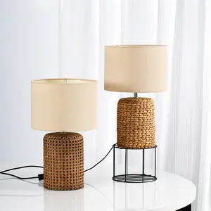 Iluminação de mesa para quarto, lâmpadas led de alta qualidade para decoração