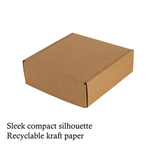 Cajas Corrugadas de Doble Pared, Ecológicas, Reciclables y Autoarmables con Logotipo Personalizado para el Envío de Pizza Congelada <span class=keywords><strong>Gourmet</strong></span> - Product Image 6